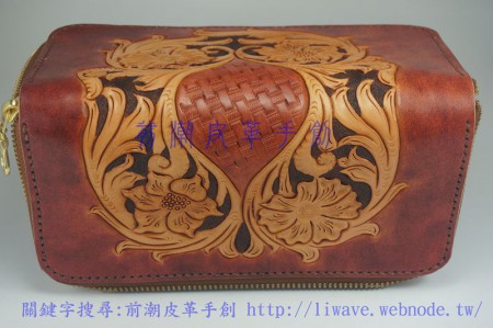 老母2014禮物 拉鍊長夾-2